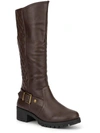 Olivia Miller Angel Tall Quilted Shaft Boot In Brown