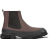 Camper Pix Leather Ankle Boots In Multi