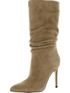 Marc Fisher Ltd Romy Womens Suede Pull On Mid-calf Boots In Multi