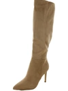 Nine West Richy2 Womens Faux Suede Pumps Knee-high Boots In Multi