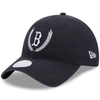 New Era Navy Boston Red Sox Leaves 9twenty Adjustable Hat In Navy
