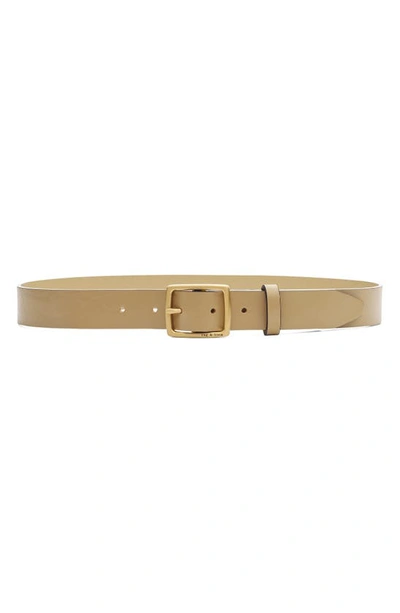 Rag & Bone Boyfriend Leather Belt In Tan