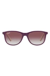 Ray Ban 49mm Square Sunglasses In Violet