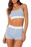 Edikted Solene Bra Top In Blue