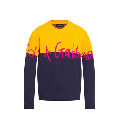 DOLCE & GABBANA LOGO SWEATER