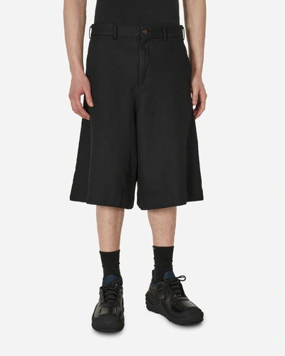 【COMME des GARCONS　HOMMEDEUX】 XS AD2014 Comme Des Garçons Homme Deux Black Wide Shorts | ModeSens