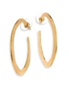 Stephanie Kantis Organic Hoop Earrings/2.5"
