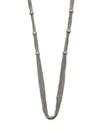 ABS BY ALLEN SCHWARTZ Pavé Rondelle Link Chain Necklace