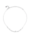 Majorica 0.75MM White Pearl and Sterling Silver Necklace