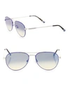ETNIA BARCELONA Vintage Brera Sun 56MM Double-Bridged Pear Sunglasses