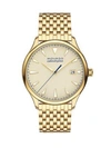 Movado Heritage Yellow Gold Ion-Plated Stainless Steel Bracelet Watch