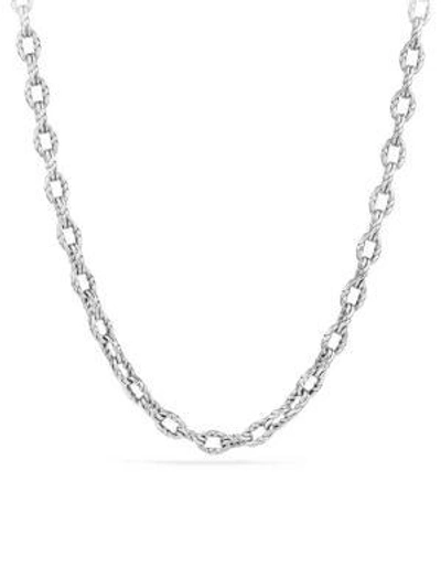 David Yurman Men's 22"l Sterling Silver Continuance Chain Necklace
