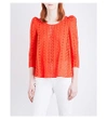 CLAUDIE PIERLOT Banc broderie anglaise top