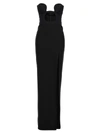 Nensi Dojaka Strapless Cutout Stretch-jersey Maxi Dress