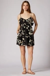 Joie Lilli Mini Dress In Black In Black