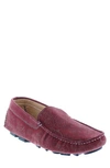 Robert Graham Soprano Driving Moccasin In Wine