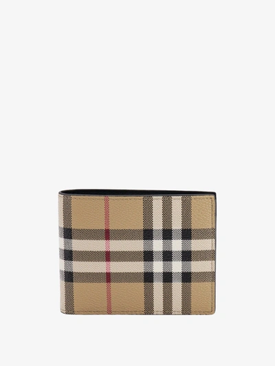 Burberry Wallet In Beige