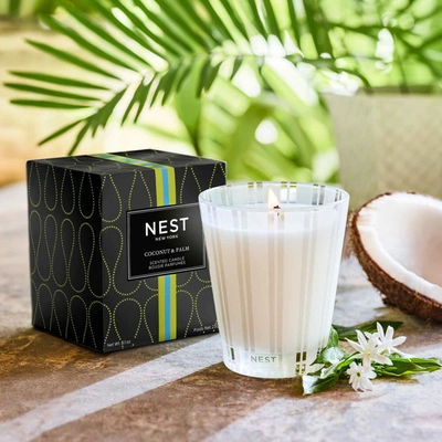 Nest Coconut And Palm Candle In 2 oz (votive)