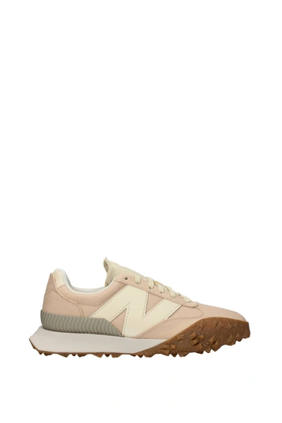 New Balance Xc-72 Suede And Mesh Trainers In Bone/sea Salt