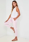 BELLA DAHL POCKET JOGGER - ROSE PETAL