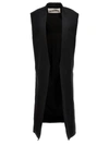 Jil Sander Gilet In Black