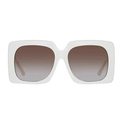 Linda Farrow Sunglasses In White