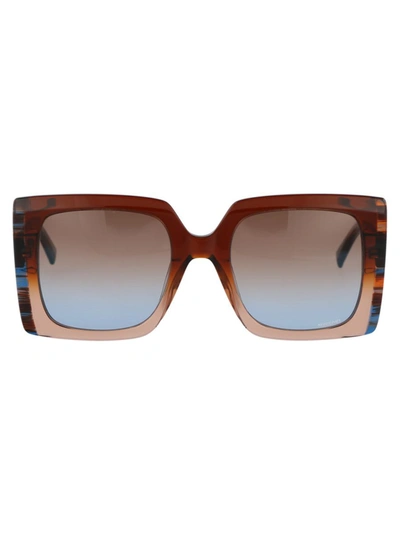 Missoni Mis 0089/s Sunglasses In Ex498 Brown Horn