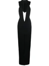 Monot Long Dress In Black