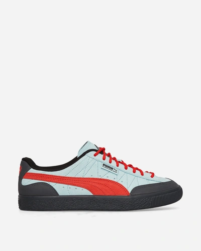 Puma P.a.m. Clyde Rubber Trainers Light Aqua / Warm Earth In Multicolor