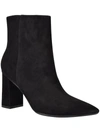 NINE WEST CACEY 9X9 WOMENS LEATHER POINTED TOE ANKLE BOOTS