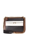 MARNI Marni Pocket Bandoleer Color-block Leather Cross-body Bag,BNMPV05S15Z1Q89