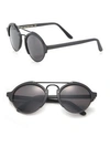 ILLESTEVA Milan II Matte Black Sunglasses