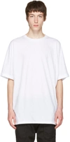 HELMUT LANG White Uni Sleeve T-Shirt,G04HM507