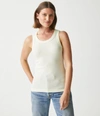 Michael Stars Paloma Cotton Tank Top In Oxide
