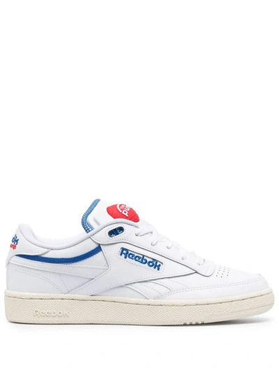 Reebok Panelled Low-top Sneakers In White Multicolor