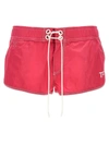 Tom Ford Logo Nylon Shorts Bermuda And Short Fuchsia In Pink