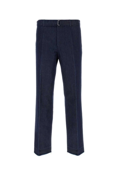 Lanvin Pants In Navy Blue