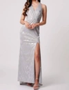 FOREVER UNIQUE Missouri Dress in Silver