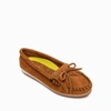 Minnetonka Kilty Plus Driving Moccasin In Brown