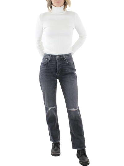 Hudson Jeans Natalie Mid-rise Skinny Ankle Jean In Navy