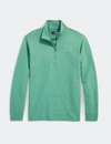 VINEYARD VINES Vineyard Vines Men's Saltwater Quarter Zip Shirt In Starboard Green