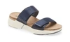 NAOT Naot Women's Calliope Sandal In Soft Ink Leather/polar Sea Leather/navy
