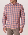 The Normal Brand Jasper Short Sleeve Button Down Shirt In Pink