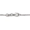 Suzy Levian 14k White Gold 3/5ct Tdw Bezel Diamond Station Necklace (36 Inch) In Yellow