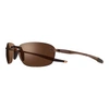 REVO REVO MEN'S DESCEND FOLD CRYSTAL BROWN POLARIZED SUNGLASSES