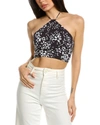 CELINA MOON AMY HALTER TOP