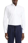 THOM SWEENEY OXFORD COTTON BUTTON-DOWN SHIRT
