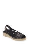 TONI PONS ESTEL PEEP TOE ESPADRILLE SANDAL