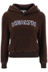 Sporty And Rich Sporty & Rich Woman Sweatshirt Cocoa Size L Polyester In Brown