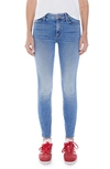 MOTHER THE LOOKER MID RISE ANKLE SKINNY JEANS